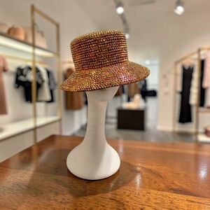 Giovana Sequin Embellished Bucket Hat NWT